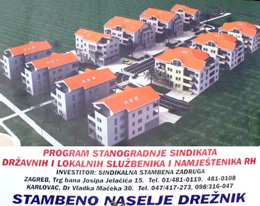 Maketa naselja Dre�nik